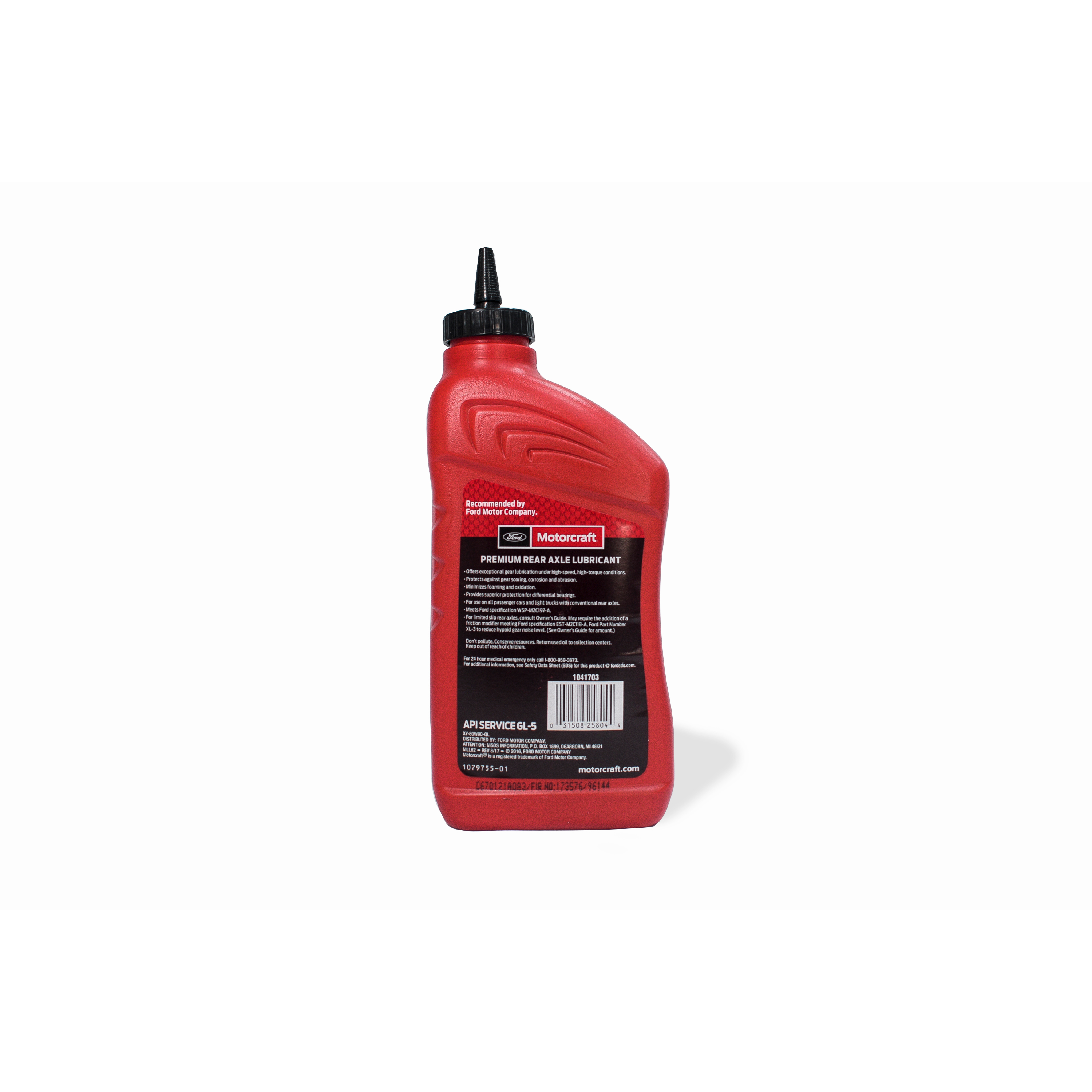 Ford Motorcraft Sae W Premium Rear Axle Lubricant